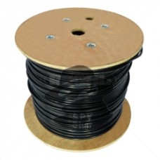 CAT6E SUTP Outdoor UV Black 500m