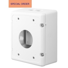 Hanwha SBP-300NBW PTZ installation Box - White