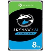 Seagate 8TB HDD Surveillance Storage SkyHawk AI Drive 3.5 Size SATA