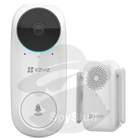 EZVIZ Wi-Fi Battery Powered Video Doorbell DB2 KIT 5MP 2.0mm Lens