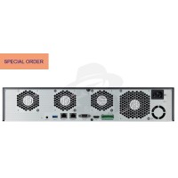 Hanwha 16 CH X-Series NVR 140Mbps No PoE HDMI & VGA 8 SATA Bays