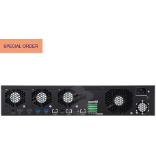 Hanwha 32 CH X-Series NVR 400Mbps No PoE HDMI & VGA 8 SATA Bays